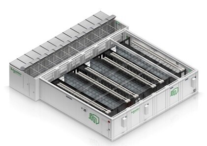 Energie Effiziente Container RZ Lösung 